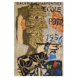 Antoni Clave Exhibition Poster Galerie Charpentier
