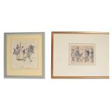 2 Phil May Illustrations