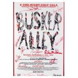 Busker Alley Gala Cast Autographed Poster