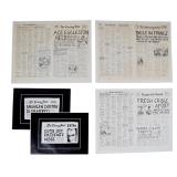 Little Me Prop Newspaper Original Artwork & Prints