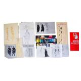 A Funny Thing Happened Costume Drawings, Prints