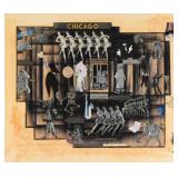 Tony Walton Collage With Inscription