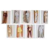Midsummer Marriage 9 Pieces Costume Design Art