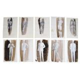Midsummer Marriage 10 Pieces Costume Design Art