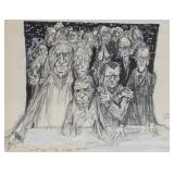 Herb Gardner Illustration The Critics