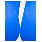 Ellsworth Kelly Style Oil on Canvas Abstract