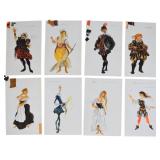 The Travails of Sancho Panza 8 Pieces Costume Art