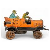 Marx Amos & Andy Tin Litho Fresh Air Taxi Wind-Up