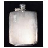 Sterling Silver Flask Marked Tony Julie Svetlana