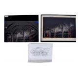 Our Town Back Wall Scrim Original Set Design Art