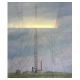 Cathleen Engelsen Lithograph Tuckerton Wireless