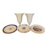 Lenox Wall Scone Vases & Decorative Plates
