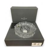 2 Waterford Crystal Holiday Trays