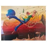 Marcus Glenn Lithograph "Floatin
