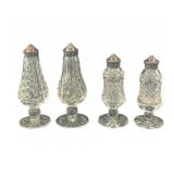 Waterford and Galway Crystal Salt & Pepper Sets