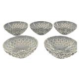5 Waterford Crystal Bowls