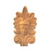 Roman Terracotta Antefix of Mercury