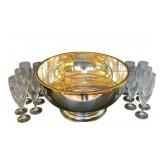 Luminarc Champagne Cooler & 14 Flutes