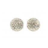 Pair of Waterford Crystal Sphere Candle Holders
