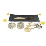 4 Serveware - Sterling Silver Mother of Pearl