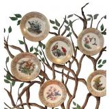 6 Lenox Boehm Birds Decorative Plates