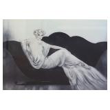 Louis Icart Print Le Sofa