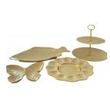 4 Lenox Serving Platters Incl. Seaport Collection