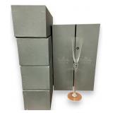 8 Rosenthal Oversized Champagne Flutes, Group 2