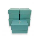 5 Lenox Porcelain Easter Egg Trinket Boxes
