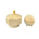 Lenox Chatham Covered Dish & Potpourri Holder