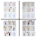 The Most Happy Fella 35+ Pieces Costume Design Art