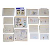 Pop Corn Book Original Illustration Artwork