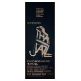 All That Jazz Poster Print on Wood Panel