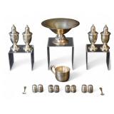 16 Pieces Sterling Mueck-Cary, Fisher, Webster 16 Pieces Sterling Mueck-Cary, Fisher, Webster