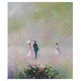Howard Kimble Impressionist Style Oil on Canvas Howard Kimble Impressionist Style Oil on Canvas