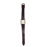 18 Karat Gold Cartier Tank Watch 18 Karat Gold Cartier Tank Watch