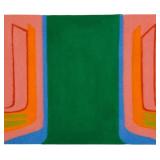 Murray Reich Acrylic on Velvet Abstract Murray Reich Acrylic on Velvet Abstract
