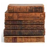 6 18th Century Books French & English 6 18th Century Books French & English