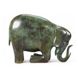 Victor Zaikine Patinated Bronze Elephant Victor Zaikine Patinated Bronze Elephant