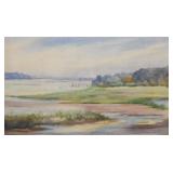 Watercolor on Paper Landscape Watercolor on Paper Landscape