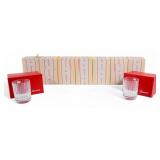 9 Baccarat Harmonie 17oz. Tumblers 9 Baccarat Harmonie 17oz. Tumblers