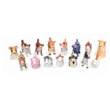 15 Porcelain Cow Creamers English, German, Japan 15 Porcelain Cow Creamers English, German, Japan