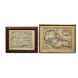 2 Bellin Maps Florida, Gulf of Mexico 18th Century 2 Bellin Maps Florida, Gulf of Mexico 18th Century