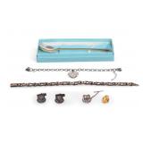 Lot of Sterling & 10k Gold Jewelry Lot of Sterling & 10k Gold Jewelry