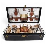 English Motoring Picnic Hamper for 6 G.W. Scott English Motoring Picnic Hamper for 6 G.W. Scott