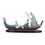 Lladro Figure Group In the Gondola Lladro Figure Group In the Gondola