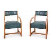 Pair of Modecraft Style Art Deco Armchairs Pair of Modecraft Style Art Deco Armchairs