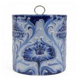 Moorcroft / Macintyre Florian Ware Biscuit Jar Moorcroft / Macintyre Florian Ware Biscuit Jar