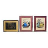 3 Engravings Fashion Prints, Fores 3 Engravings Fashion Prints, Fores