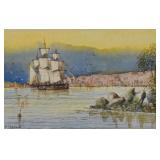 Frederick Tordoff Watercolor Tarrytown Frederick Tordoff Watercolor Tarrytown